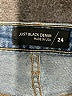 Just Black Blue Jeans Size 24 waist - photo 7