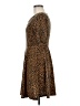 Xhilaration Animal Print Brown Casual Dress Size M - photo 5