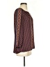 Daniel Rainn 100% Polyester Brown Long Sleeve Blouse Size S - photo 4