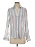 Rails 100% Cotton Stripes White Long Sleeve Button-Down Shirt Size S - photo 1