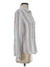 Rails 100% Cotton Stripes White Long Sleeve Button-Down Shirt Size S - photo 4