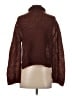Bella Dahl Metallic Brown Turtleneck Sweater Size XS - photo 2