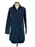 Gap Blue 3/4 Sleeve Button-Down Shirt Size XS - photo 1