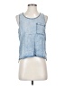 Cuidado Con el Perro Blue Sleeveless Top Size XS - photo 1