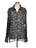 Studio 1940 100% Polyester Black Long Sleeve Blouse Size 30 waist - photo 1