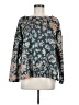 Unbranded 100% Polyester Blue Long Sleeve Blouse Size M - photo 1