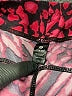 Pop Fit Animal Print Red Active Pants Size XL - photo 3
