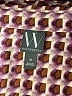 Worthington Houndstooth Burgundy Long Sleeve Blouse Size M - photo 7