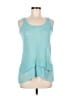 August Moon Teal Sleeveless Top Size M (estimated) - photo 1