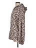 Main Strip Animal Print Pink Tan Pullover Hoodie Size M - photo 5