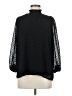 Gibson Look 100% Polyester Black 3/4 Sleeve Blouse Size M - photo 1