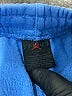 Air Jordan 100% Cotton Blue Track Pants Size 12 - 13 - photo 3