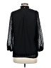Gibson Look 100% Polyester Black 3/4 Sleeve Blouse Size M - photo 2