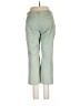 Bass 100% Cotton Solid Green Khakis Size 6 - photo 2
