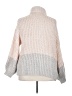 Stylewe 100% Acrylic Color Block Gray Turtleneck Sweater Size 2X - photo 2