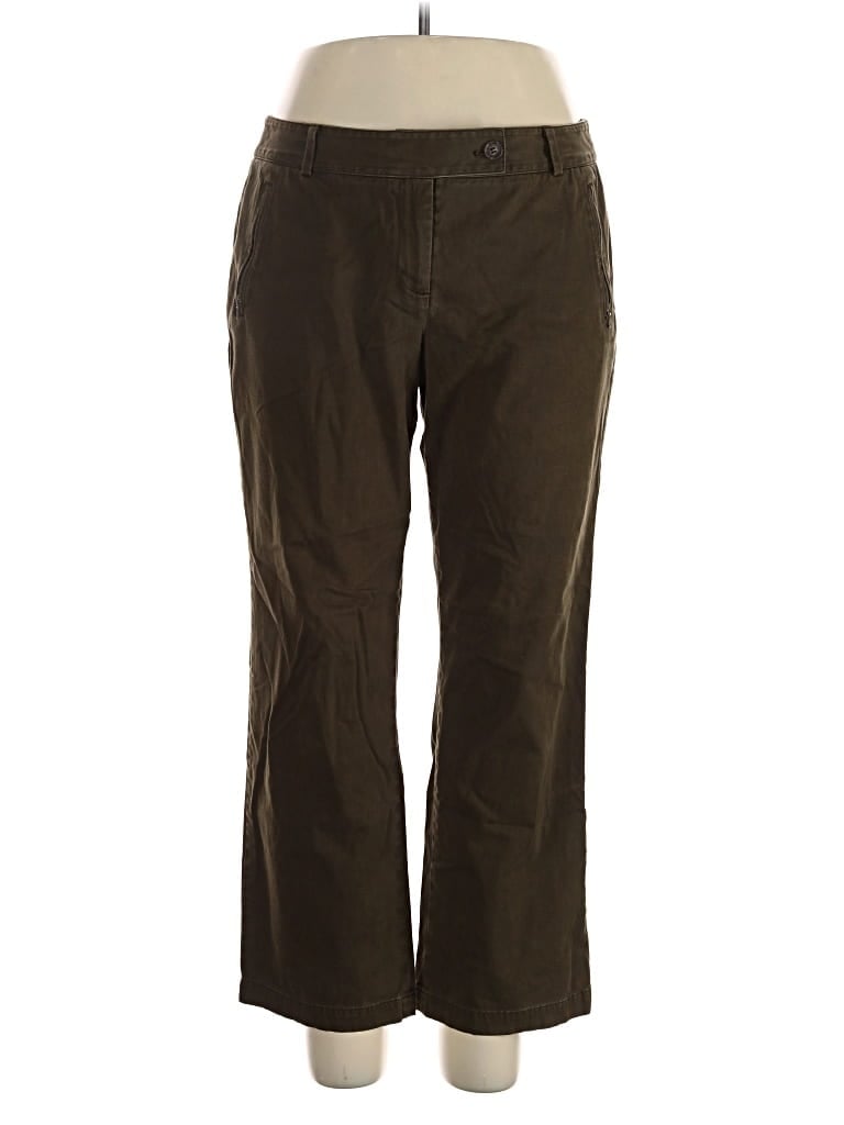 Pre-owned Talbots Casual Pants In Brown