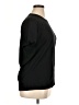 Glare 100% Cotton Solid Black Active T-Shirt Size XL - photo 4