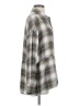 American Eagle Outfitters Plaid Gray Long Sleeve Button-Down Shirt Size S - photo 4