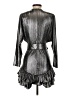 retrofête Metallic Silver Gray Cocktail Dress Size XS - photo 2