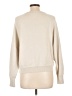 Nordstrom Solid Ivory Pullover Sweater Size L - photo 2