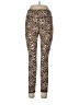 Zyia Active Animal Print Brown Tan Casual Pants Size 12 - photo 1