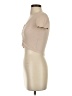 Zara Tan Short Sleeve T-Shirt Size S - photo 5