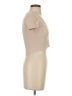 Zara Tan Short Sleeve T-Shirt Size S - photo 4