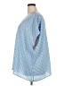 Halogen 100% Polyester Blue 3/4 Sleeve Blouse Size 3X - photo 5