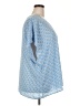 Halogen 100% Polyester Blue 3/4 Sleeve Blouse Size 3X - photo 4