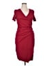 Ouges Burgundy Red Cocktail Dress Size XL - photo 1