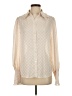 Max Studio 100% Polyester Ivory Long Sleeve Blouse Size S - photo 1