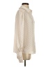 Max Studio 100% Polyester Ivory Long Sleeve Blouse Size S - photo 4