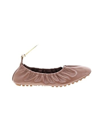 Fendi Leather Filo Ballerina Flats (view 1)