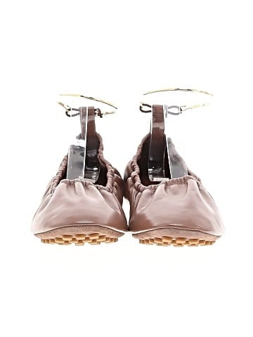 Fendi Leather Filo Ballerina Flats (view 2)