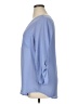 New Directions 100% Polyester Blue 3/4 Sleeve Blouse Size XL - photo 5