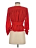 GB 100% Polyester Red 3/4 Sleeve Blouse Size S - photo 2