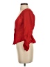 GB 100% Polyester Red 3/4 Sleeve Blouse Size S - photo 5
