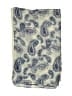 Unbranded Paisley Ivory Blue Scarf One size - photo 2