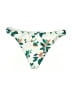 Unbranded Floral Ivory Swimsuit Bottoms Size M - photo 2