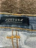Just USA Hearts Blue Jeans Size 3 - photo 4