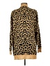 Apt. 9 100% Acrylic Animal Print Brown Cardigan Size L - photo 2