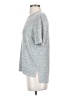 Banana Republic 100% Elastane Tweed Silver Short Sleeve T-Shirt Size XS - photo 5
