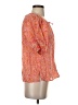 Cleobella Orange Short Sleeve Blouse Size XS - photo 4