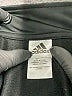Adidas 100% Polyester Black Track Jacket Size 6 - photo 3
