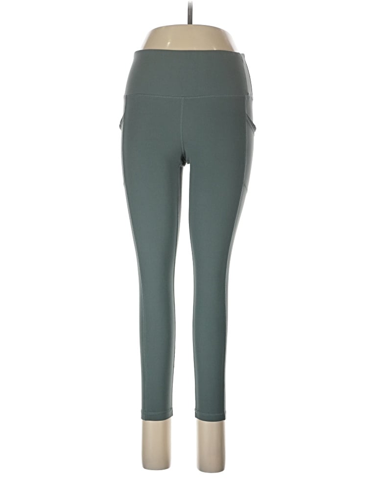 Pre-owned Yogalicious Active Pants In Green