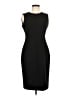 Calvin Klein Solid Black Cocktail Dress Size 8 - photo 1