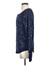 Soma Stars Blue Long Sleeve Top Size XS - photo 5