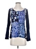 One September Blue 3/4 Sleeve Blouse Size P (petite) - photo 1