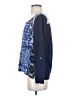 One September Blue 3/4 Sleeve Blouse Size P (petite) - photo 5