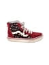 Vans Graphic Red Sneakers Size 12 1/2 (kids) - photo 1